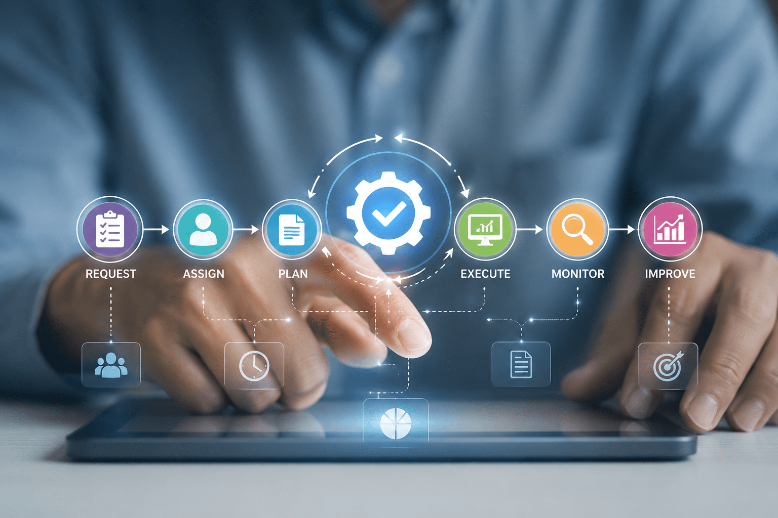We help organizations simplify how work gets done. By redesigning workflows and clarifying ownership, we reduce friction, improve productivity, and prevent burnout so teams can focus on meaningful work instead of fighting systems.